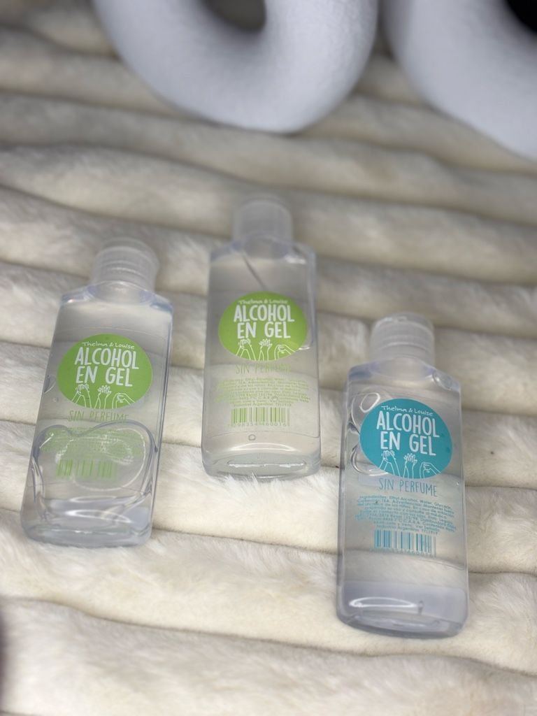 alcohol en gel sin perfume