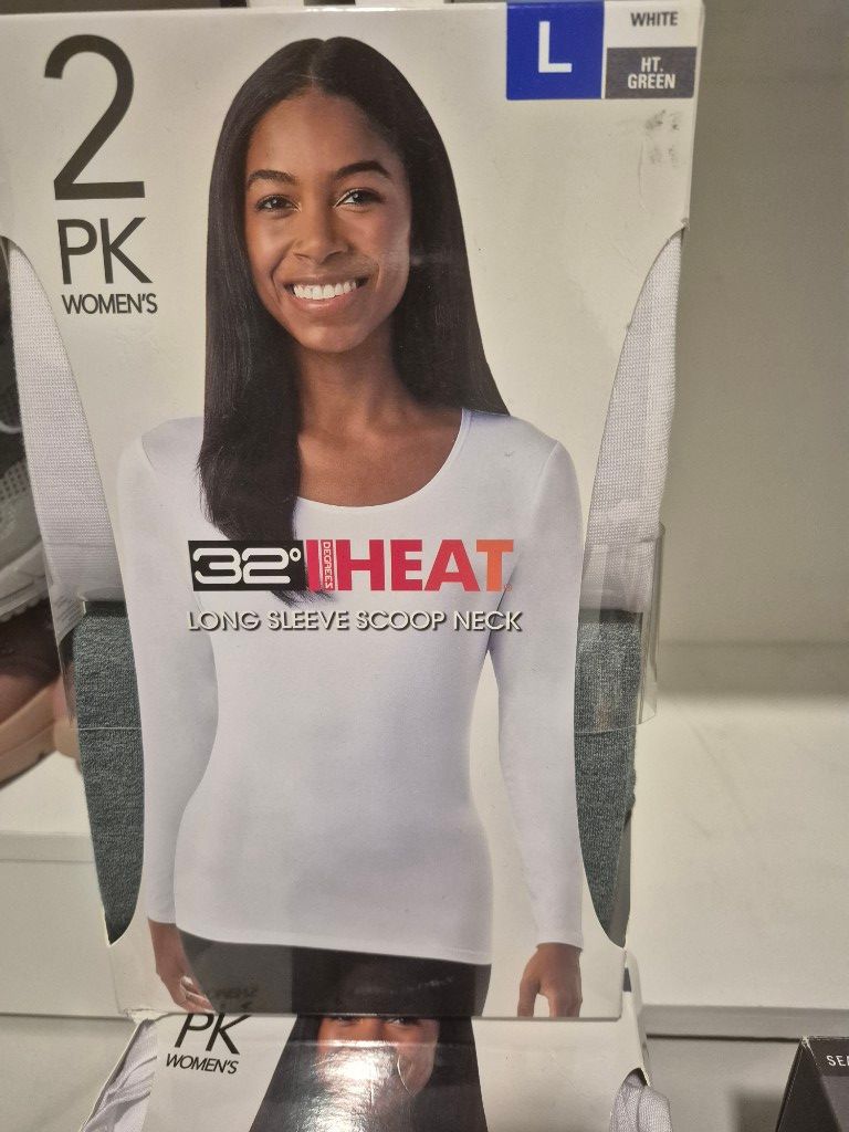32° Heat remera blanca manga larga