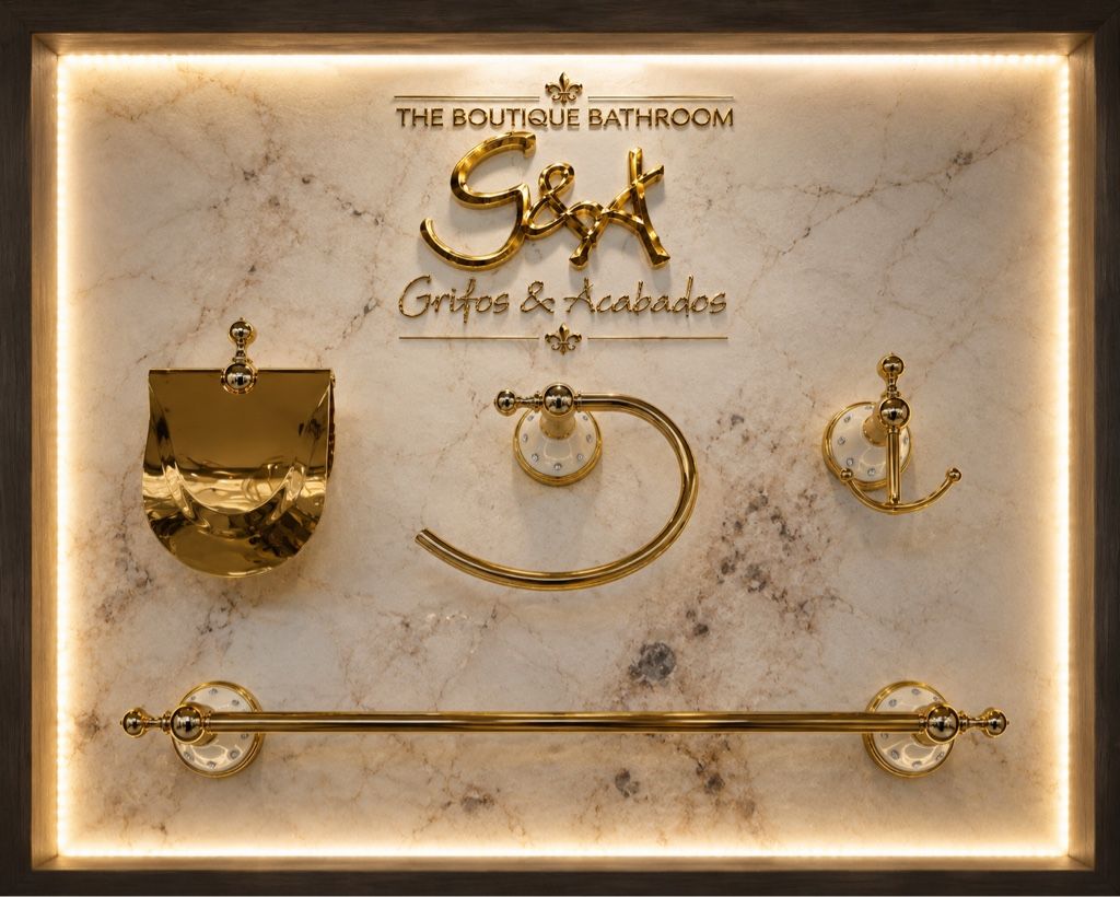 Accesorios  Swarovski  Gold -white