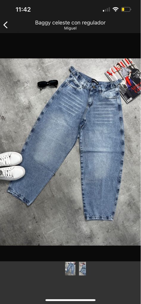 Jean Baggy Celeste