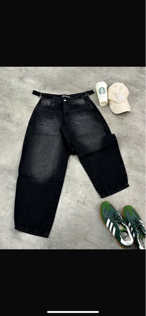 Jean Baggy Black