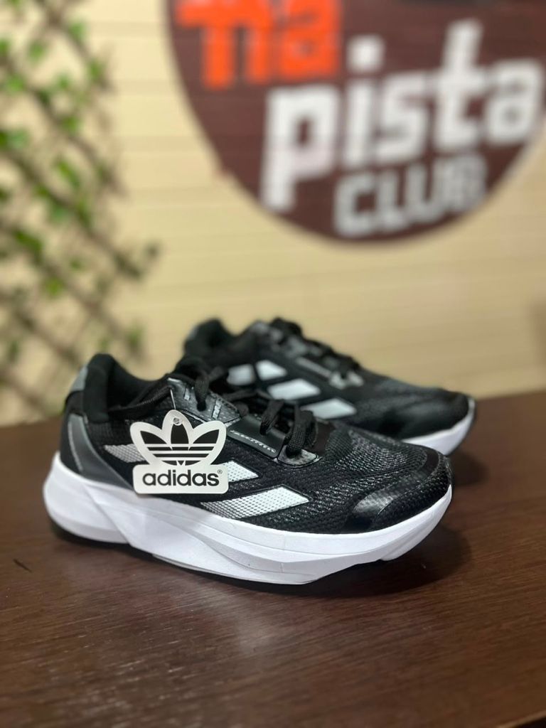 adidas tênis preto esportivo