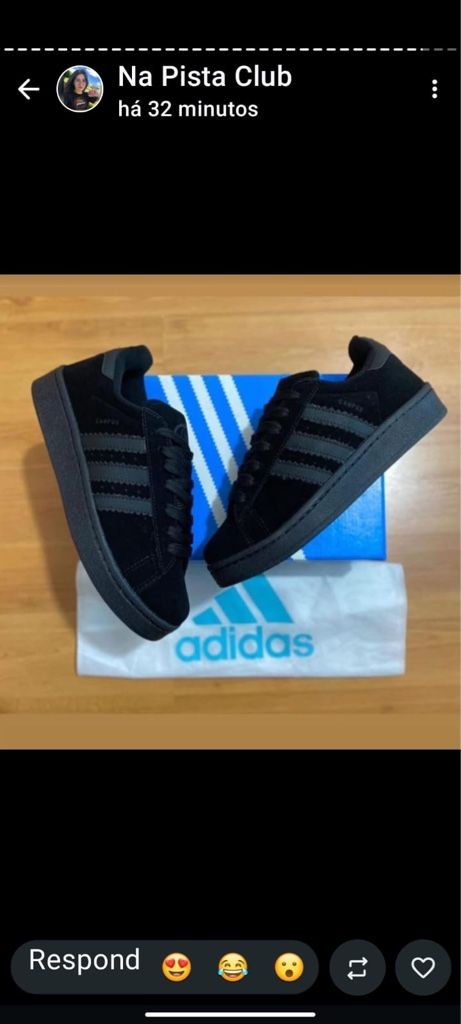 Adidas campus pretinho