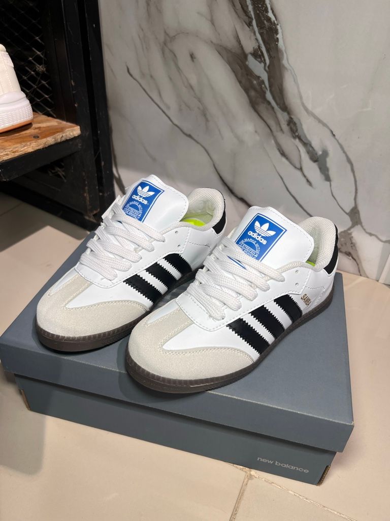 ADIDAS SAMBA BLANCA NEGRA