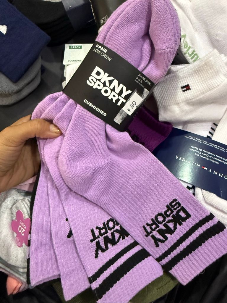 DKNY Sport Lavender Socks