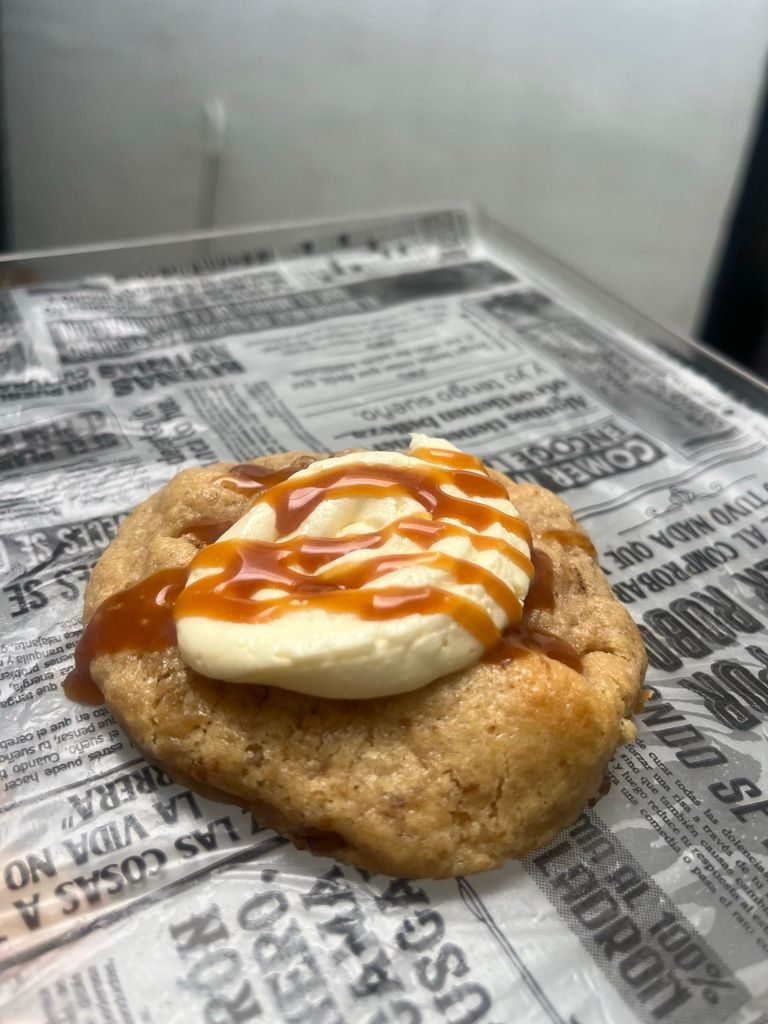 Cookie de Caramelo y Nuez