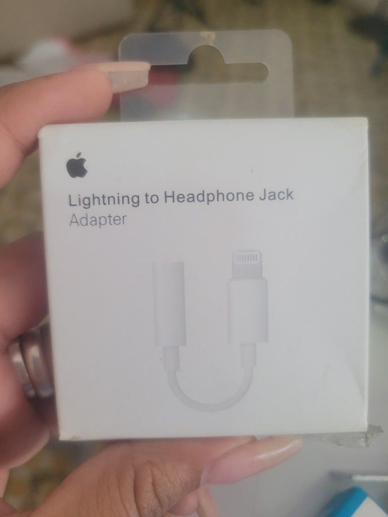 Apple adaptador Lightning a audifono