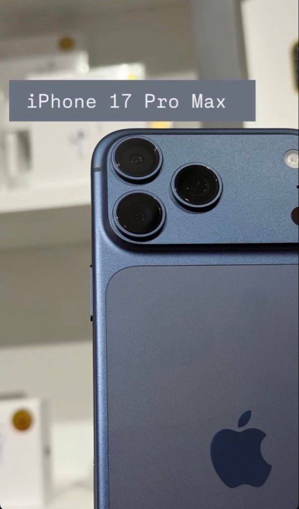 IPHONE 17 PRO MAX AZUL 256 Gb