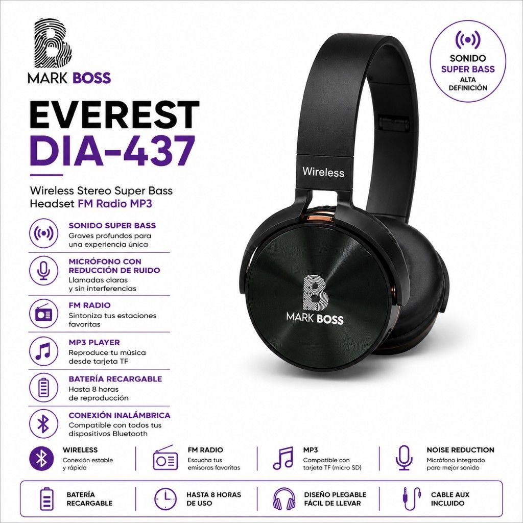 DIADEMA MARK BOSS 437