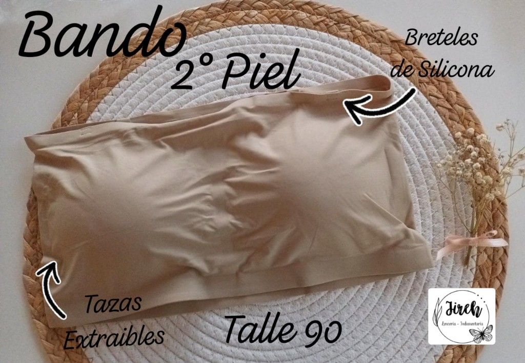 Bando 2° Piel Talle 90 Color Nude