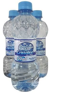Água cristalina 500ml