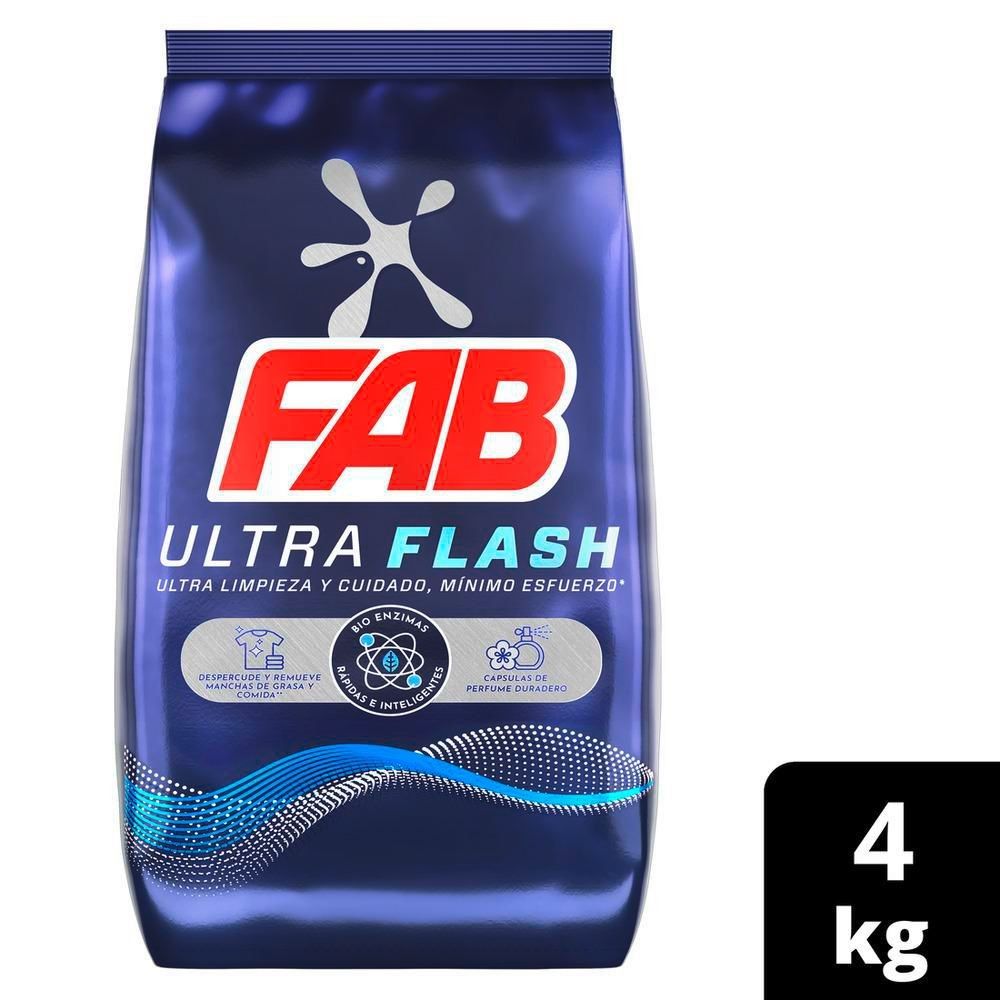 DETERGENTE FAB 4 KILOS