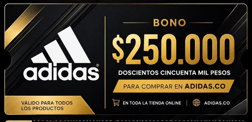 BONO ADIDAS $250.000
