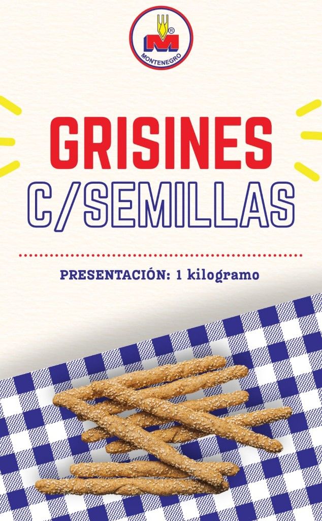 GRISINES C/SEMILLAS X 1kg