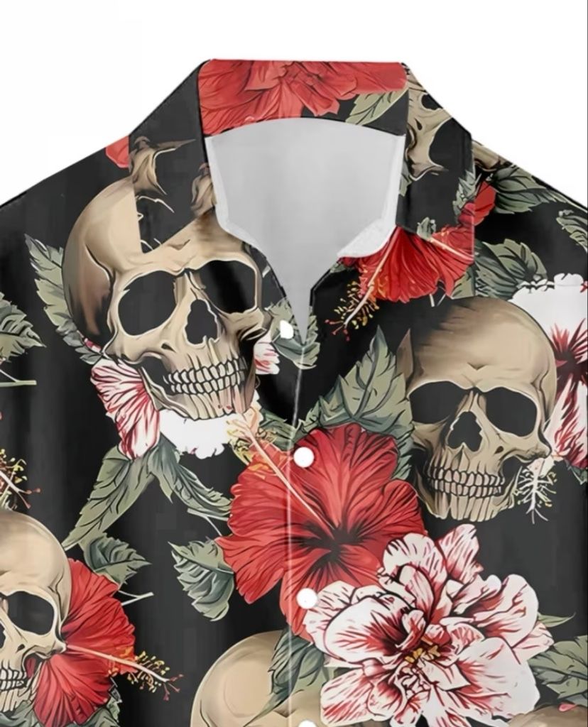 Camisa de calavera de Cayena