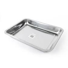 Bandeja. metalico acero mediana