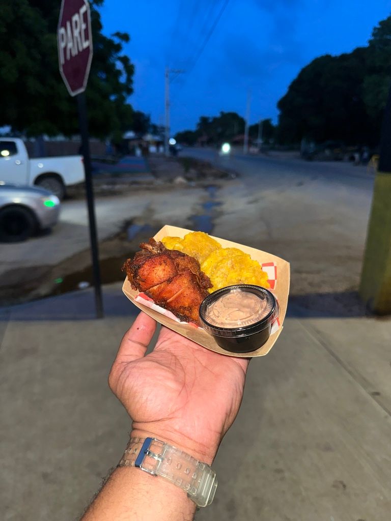 La ñapa / 1 pieza de pollo + guarnición