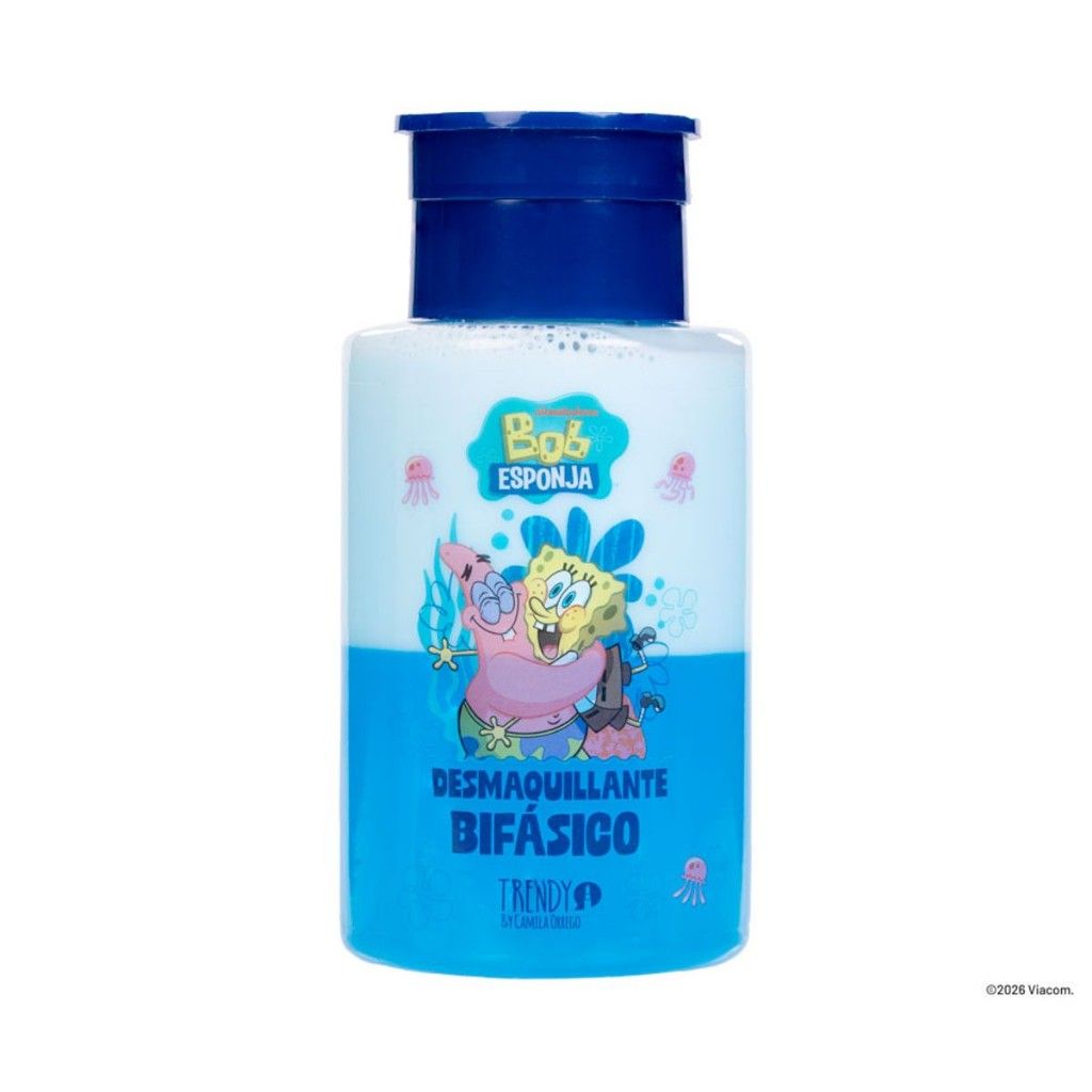 Desmaquillante Bifasico Bob Esponja Trendy
