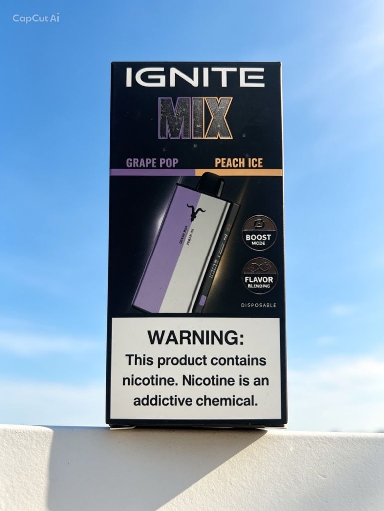 Grape pop-peach ice