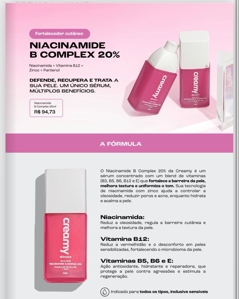 Creamy Niacinamide B Complex 20%