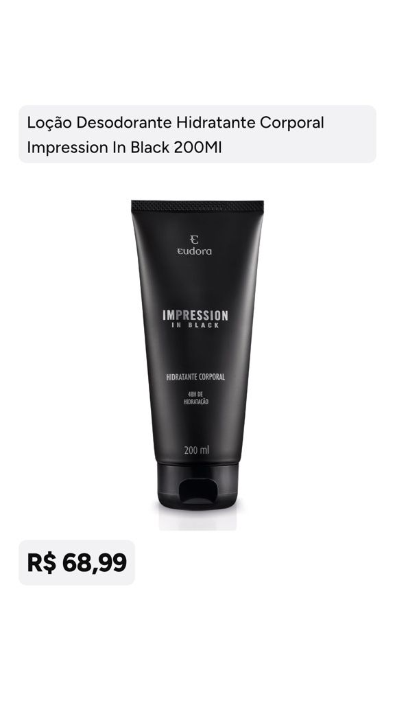 Eudora Impression in Black 200ml