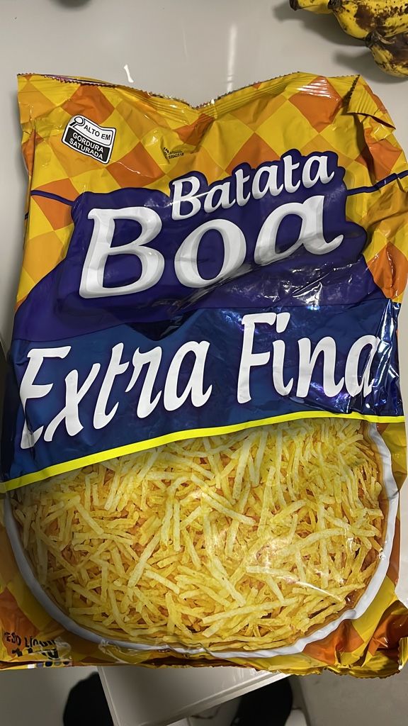Batata boa palha extra fina 1kg