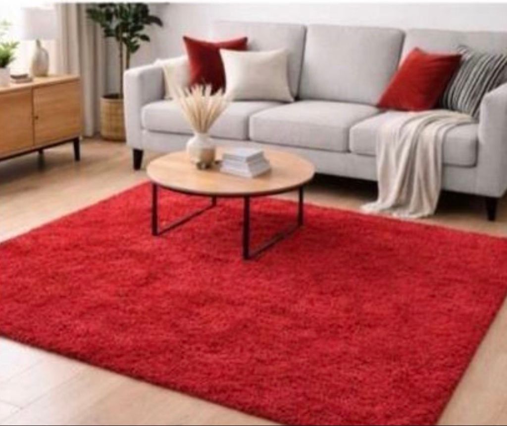 ALFOMBRA NÓRDICA ROJA