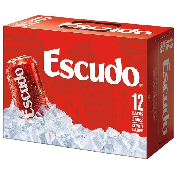Maleta Escudo lata 12und x350cc