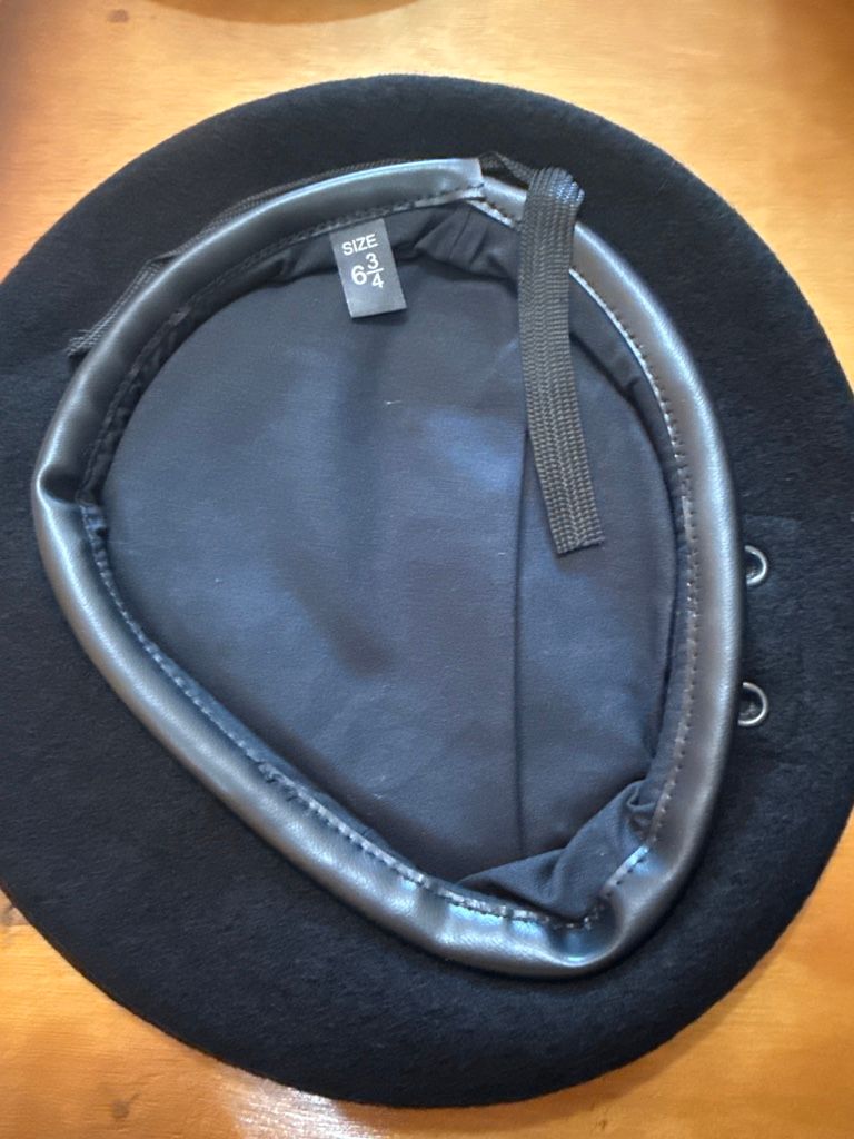 Boina 63/4 negro