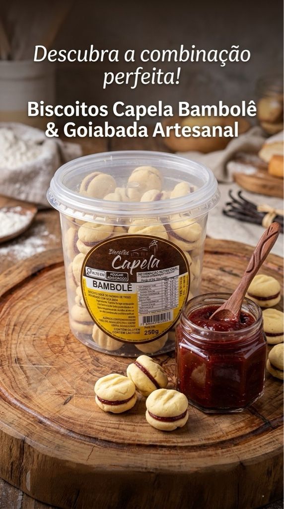 Capela Bambolê biscoitos