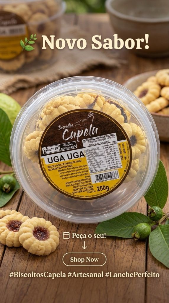 Biscoito Capela Uga Uga 250g
