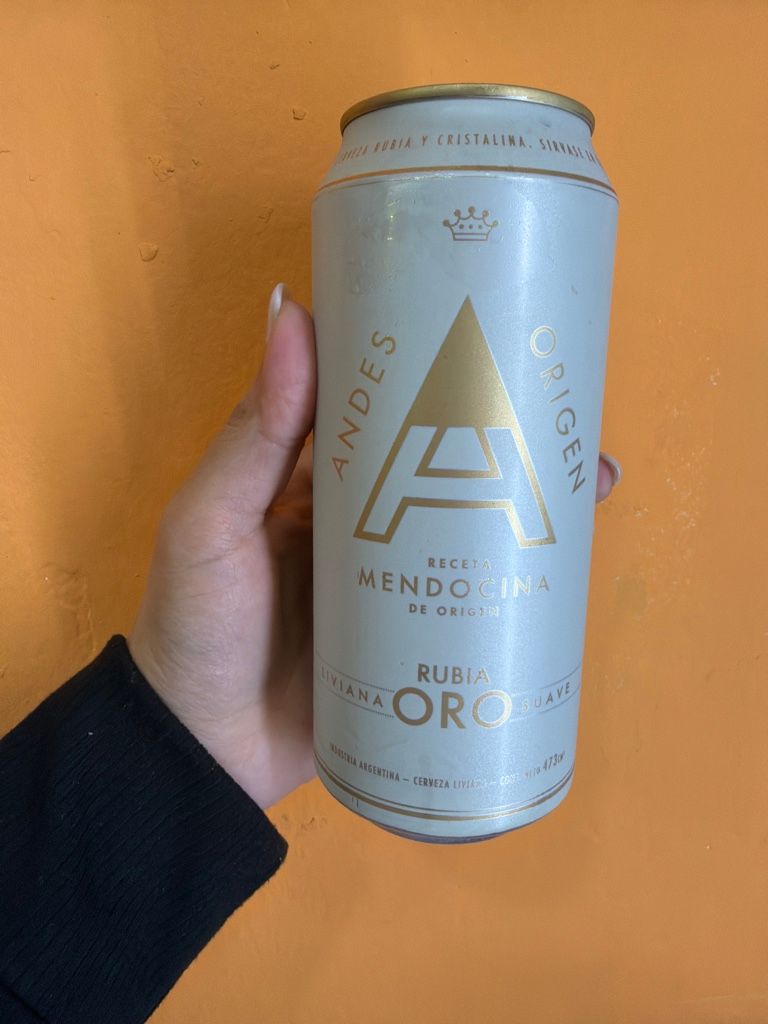 Cerveza andes rubia
