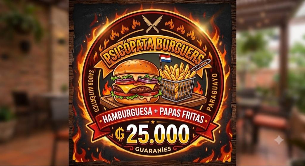 Psicópata burger con papas