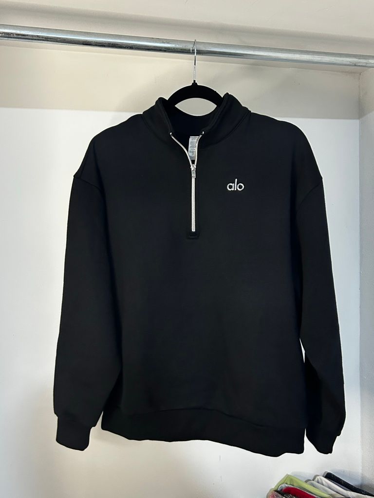 ALO YOGA ZIPPER 1/4 ACCOLADE