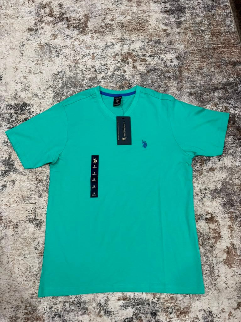 Camiseta U.S. Polo Assn. Original – Verde Aqua