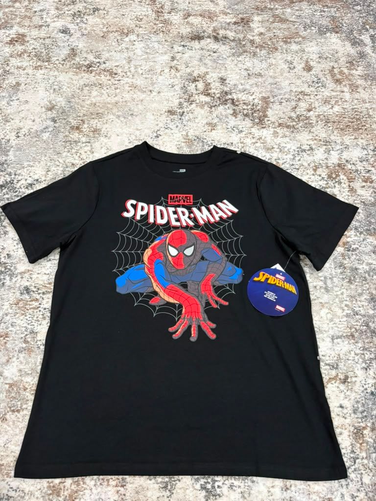 Camiseta Infantil Marvel Spider-Man – Negro
