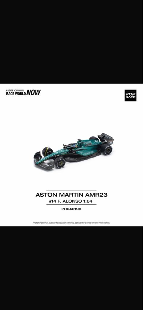 Aston Martin AMR23 #14 Alonso