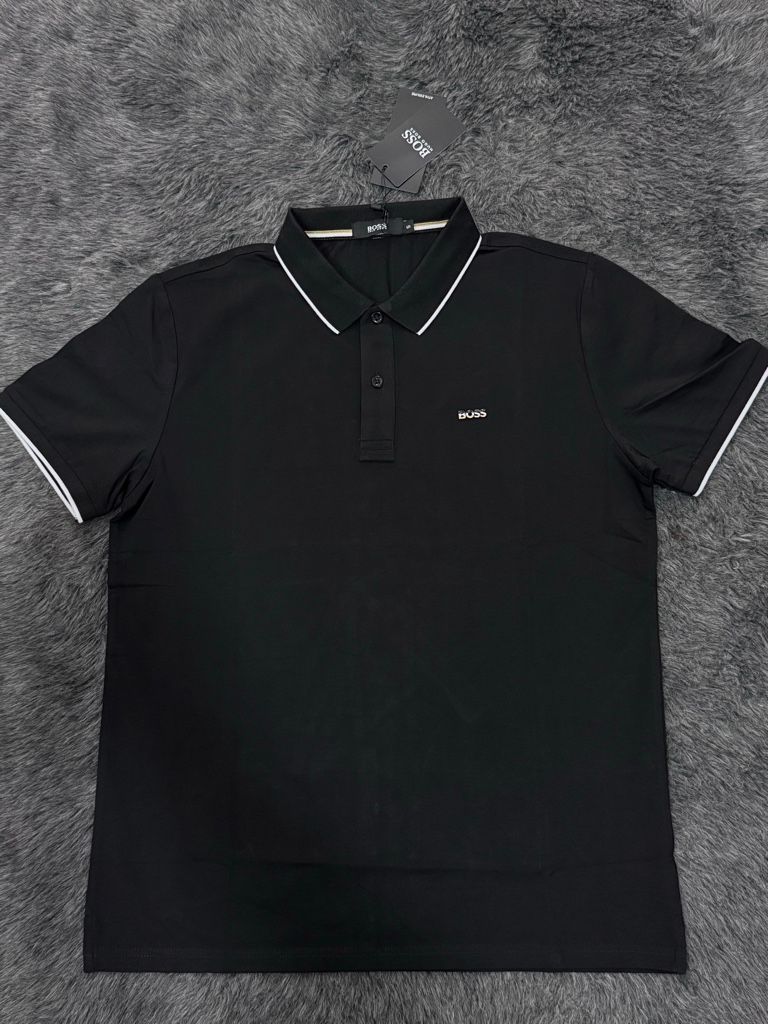 BOSS polo negra