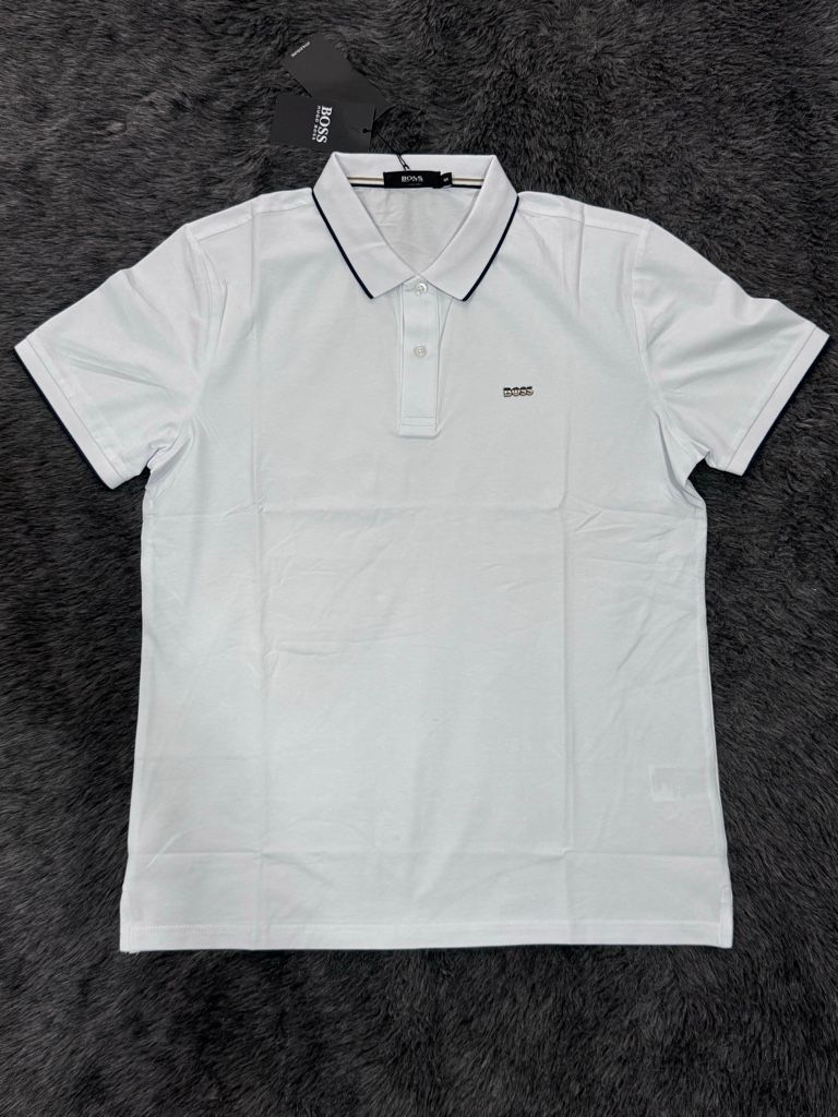 BOSS polo blanca