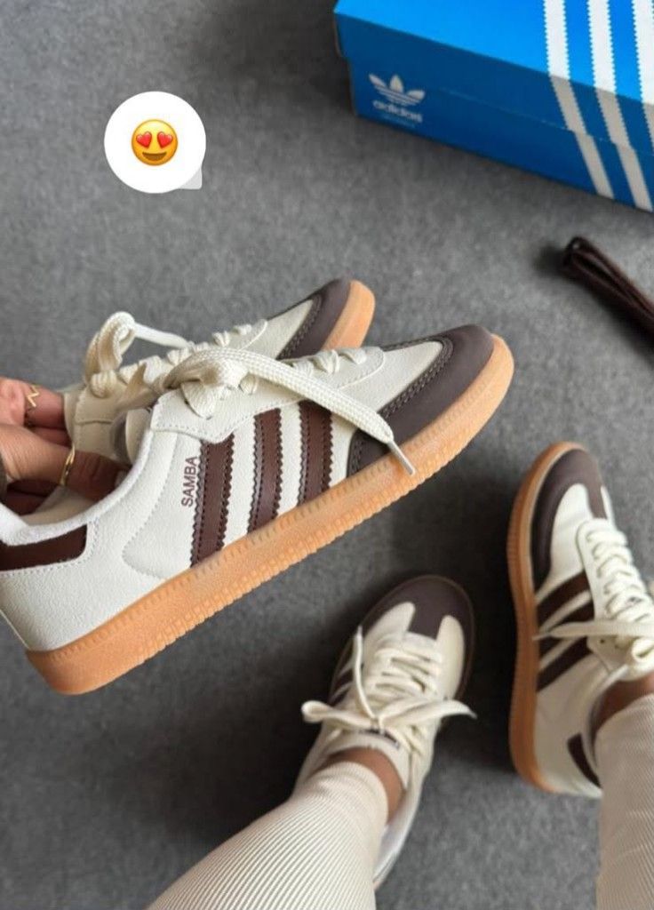 ADIDAS SAMBA BEIGE/CHOCOLATE