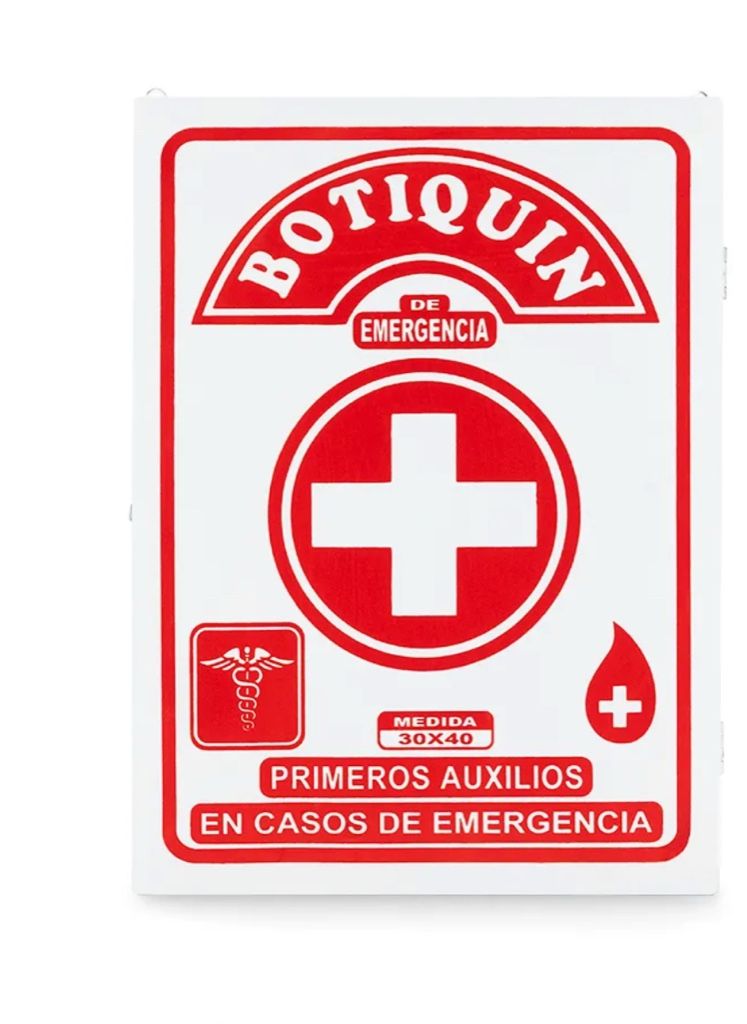 Botiquin de emergencia 30x 40