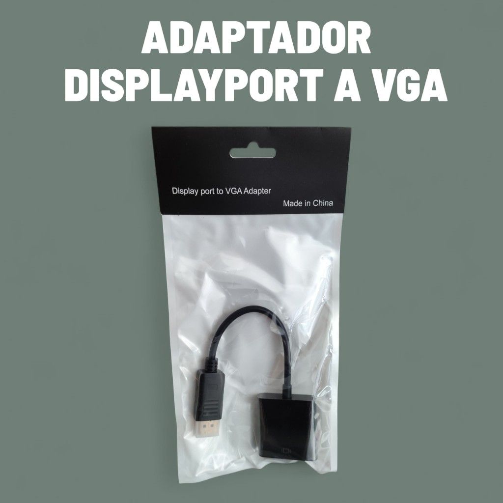 Adaptador DisplayPort a VGA