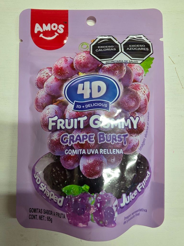 Amos 4D Gummy Uva