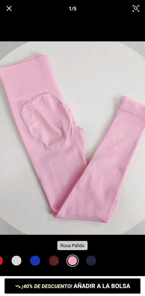 Leggins deportivo rosa