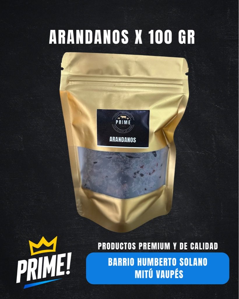 ARANDANOS DESHIDRATADOS 100g