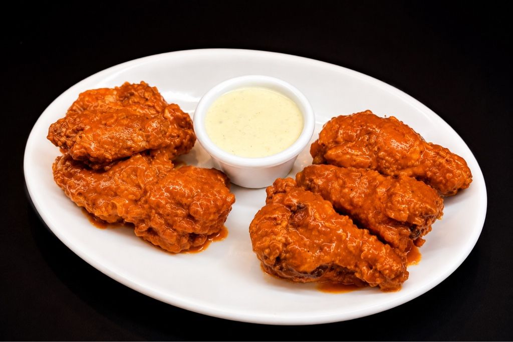 Alitas de 6 sin papas