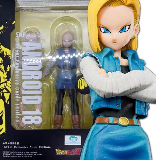 ANDROIDE 18 SH FIGUARTS DRAGON BALL Z BANDAI