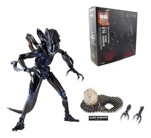 Alien Warrior Revoltech SCI - FI Kaiyodo