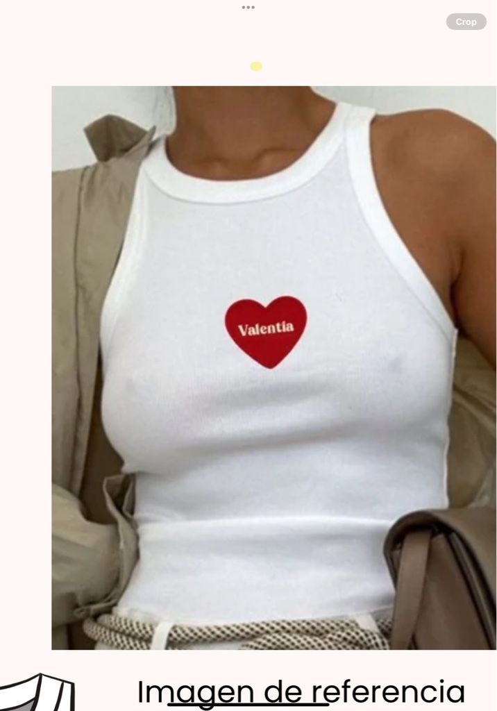 Tank top Valentía
