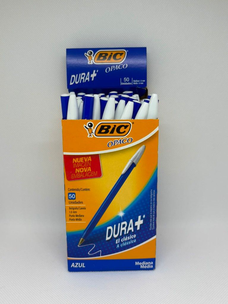 Bolígrafo Bic Opaco 1 mm Azul